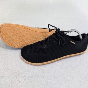 New! Geweo Barefoot Shoes Minimalist Zero Drop Men's size 10.5 EU 44 Black Brown